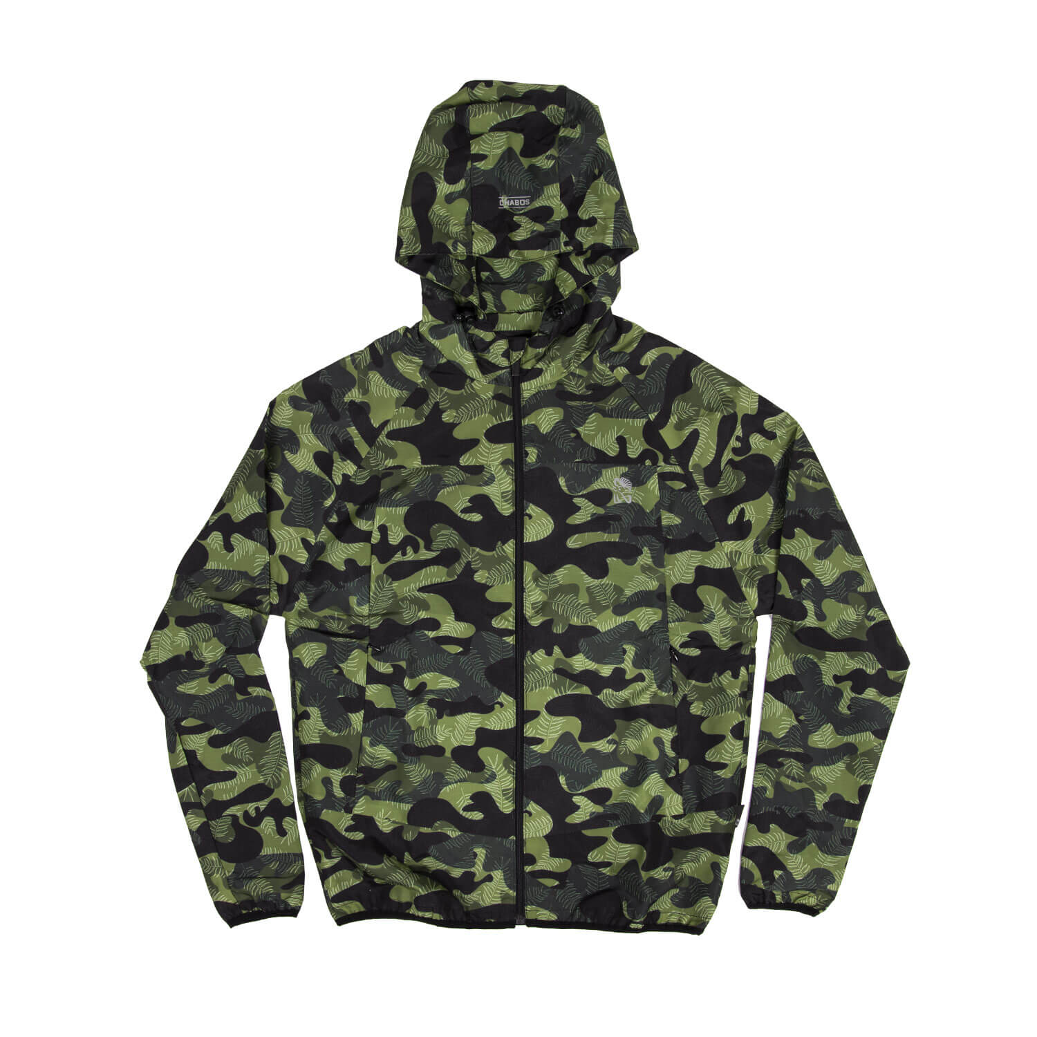 CH8190033-Chabos-Camo-Windbreaker-green-Front Camo Windbreaker (green)