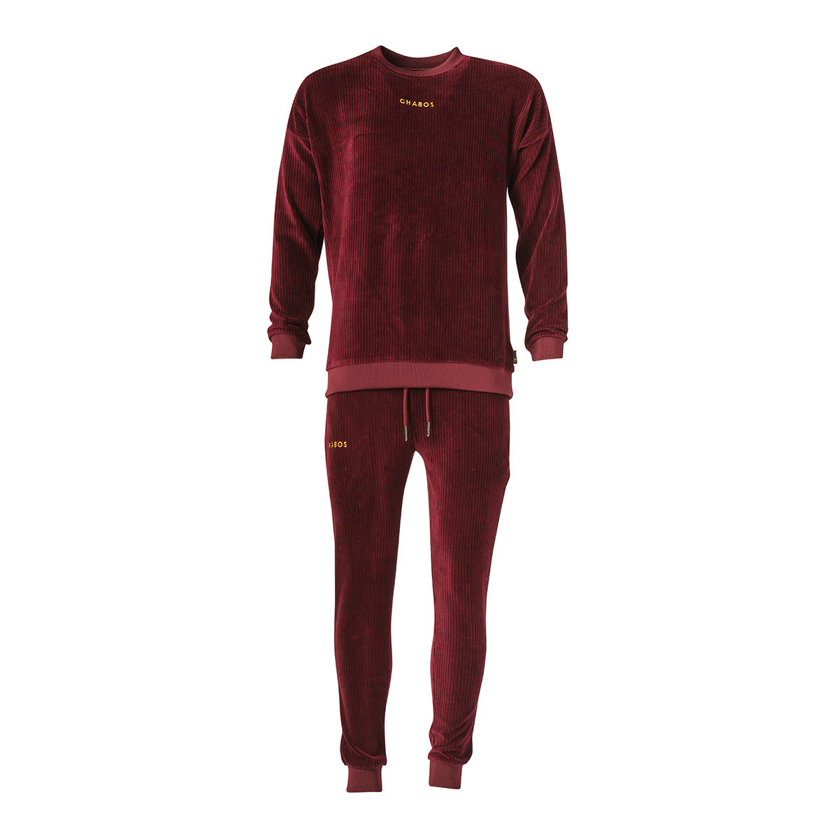 chabos_cord_jogger_tracksuit_bordeaux