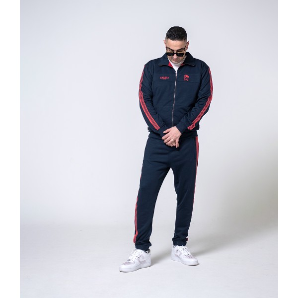 Reflector Jogger Tracksuit (navy/red)