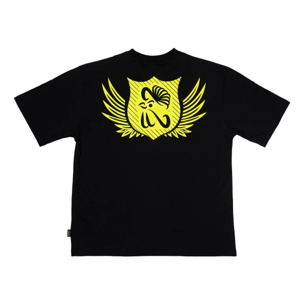 Wings T-Shirt (black/neon-yellow)